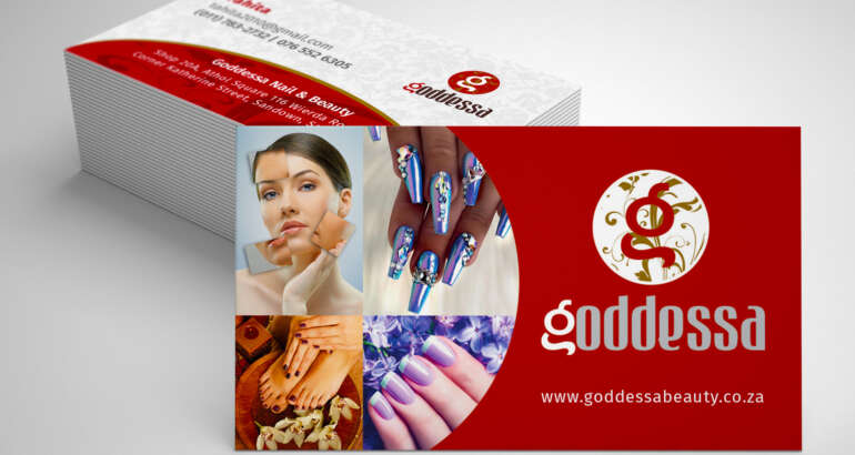 Goddessa Business Card Design and Print