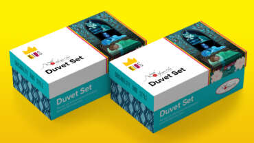 Duvet Packaging Design and Print